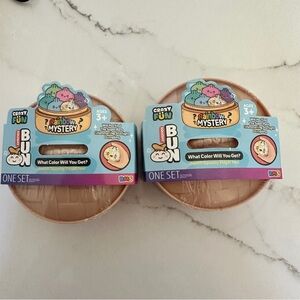 Authentic Pack of 2 VIRAL Rainbow Five Below sealed squishy dumpling Crazy Fun